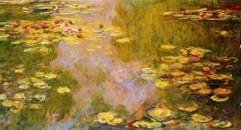 Claude Oscar Monet : The Water-Lily Pond VII
